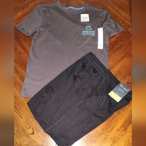 NWT size 10/12 boys shorts outfit